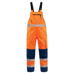 Bison Extreme Hi-Vis Taped Bib-Overpants