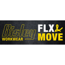 Bisley Flex & Move Utility Zip Day/Night S/S Shirt