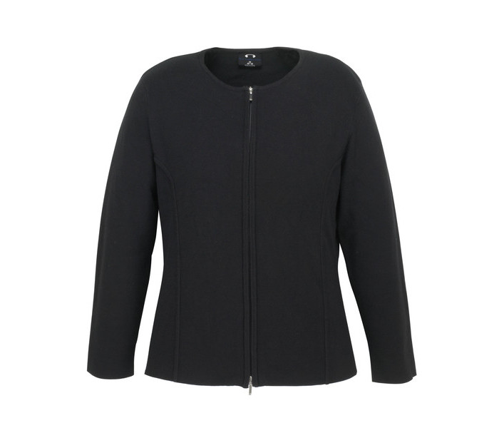 Biz 2-Way Zip Womens Cardigan