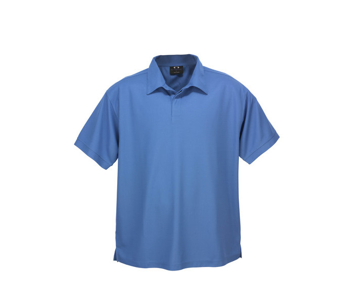 Biz Micro Waffle Mens Polo