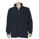 Biz Heavyweight 1/2 Zip Mens Fleece Top