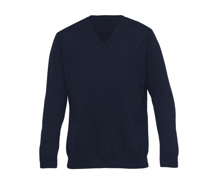 Ecogear Merino Detailed Vee Mens Pullover