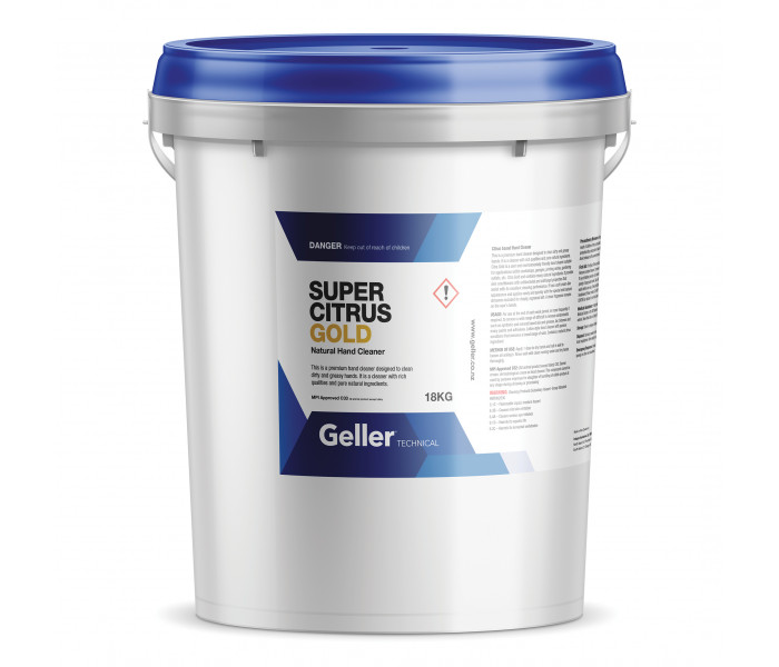 Geller Super Citrus Gold Hand Cleaner-18kg